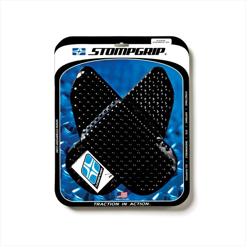 バイク用品 外装STOMPGRIP ストンプグリップ トラクションパッドタンクキット ブラック CBR954RR 0355-10-0018B 4548664029402取寄品 セール