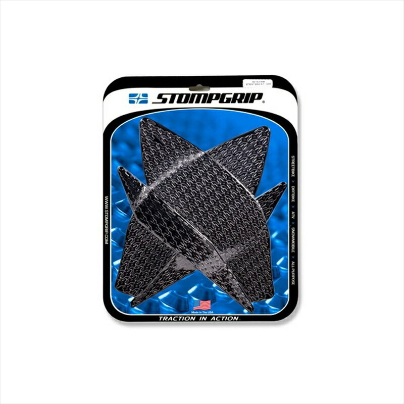 バイクパーツ 外装ストンプグリップ トラクションパッドタンクキット ブラック55-14-0099B 4550255264512ICON YZF-R1 15-20
