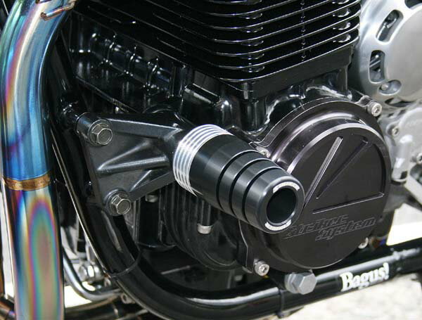 バイク用品 外装STRIKER ストライカー ガードスライダー ALL BLK ZEPHYR1100SS-GS02B-F1 4580363932751