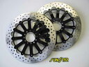 バイク用品 ブレーキ クラッチSUNSTAR BRAKE サンスター プレミアムR ホールスリット R ZX12R ZZR1200 1100D etcES101...