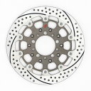 バイク用品 ブレーキ クラッチSUNSTAR BRAKE サンスター プレミアムR スリット&ホール L ZRX1200DAEG(φ310)ピン:シルバーES2...
