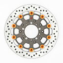 バイク用品 ブレーキ クラッチSUNSTAR BRAKE サンスター プレミアムRホール φ310 ZRX1200DAEG ピン:オレンジLS207F-OR 4...