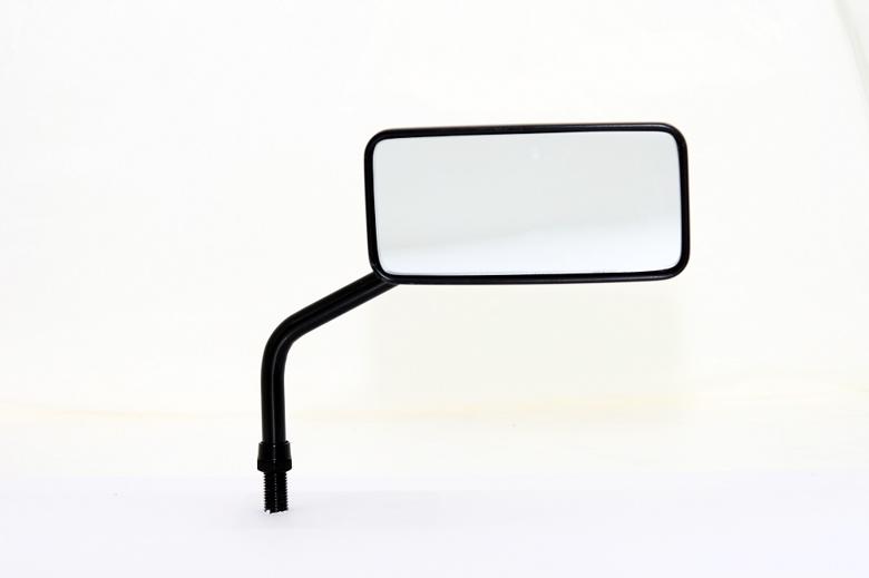 【5日前後で発送】バイク用品 ハンドルTANAX タナックス ナポレオン カスタムスクエアーミラー ブラック シルバー鏡 10mm 右AC-104-10R 45...