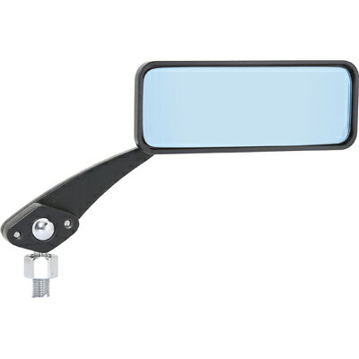 バイク用品 ハンドルTANAX タナックス ナポレオン ボールジョイントミラー(角) ブラック ブルー鏡 10mm 左右共通AMB-104-10 4510819...