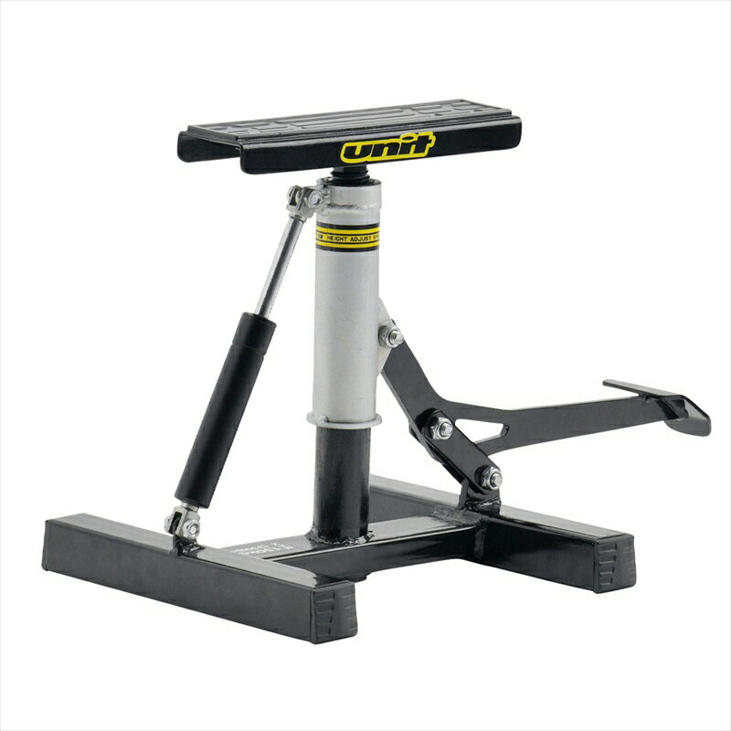 バイクパーツ メンテナンスUNIT(ユニット) オフロードリフトスタンドBLK A1360D64434547836380976