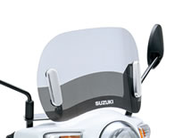 【スズキ】【SUZUKI】【レッツ/レッツG】メッキショートスクリーン【99000-9900A-29G】