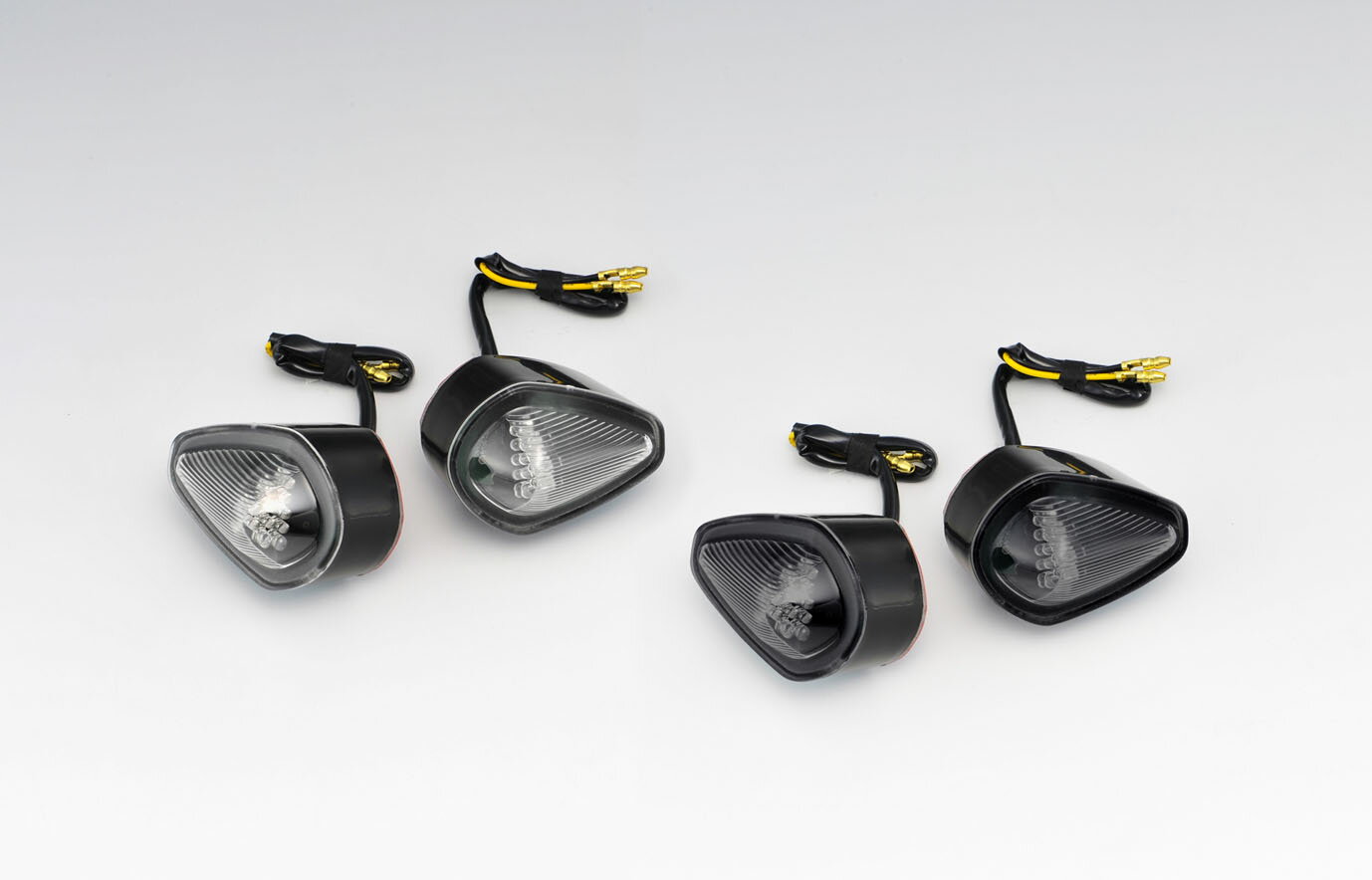 ■納期未定■【キジマ】【KIJIMA】【カワサキ】【KAWASAKI】【Ninja250R（EX250K）】LEDカウルウインカーランプKIT クリア【219-3032】