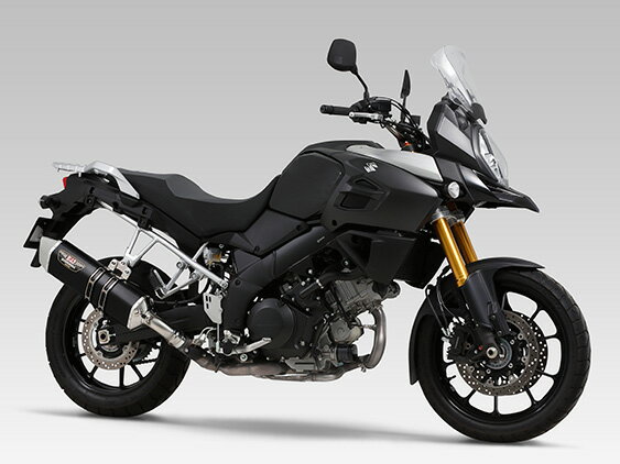 【V-Strom1000ABS（14-）】 Slip-On HEPTA FORCE サイクロン EXPORT SPEC 政府認証 STS（チタンカバー/ステンレスエンドタイプ）【110-195-L08C0】