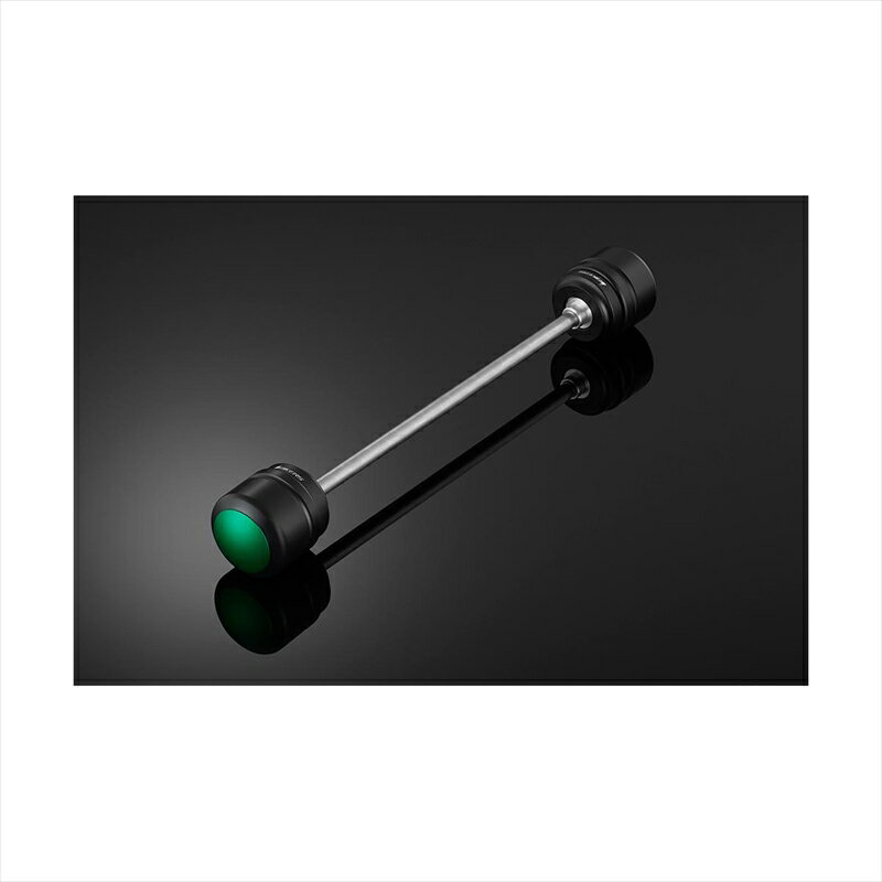 バイクパーツ バイカーズ フロント アクスルスライダー グリーンK0403-GRN 4550255592707Z900RS 18-24 Z900 18-24