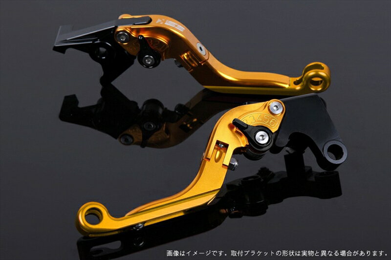 【5日前後で発送】バイク用品 ハンドルエスエスケイ スピードラ SSKSPEEDRA アジャストレバー 可倒延長式 ゴールド ブラック ゴールド NINJA1000 17-18 Z1000 17-18 Z900RSKA0407013-BKGD 4589995302963取