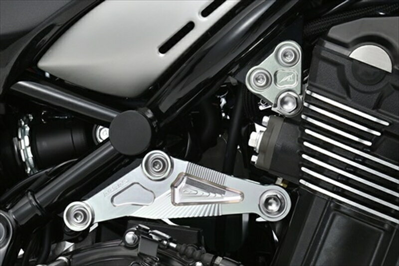 バイク用品 外装アグラス アグラス エンジンハンガーSET フロント リア メッキ Z900RS 18356-400-002MK 4549950759447取寄品 セール
