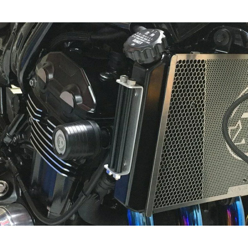 バイクパーツ 冷却系ケイファクトリー ラジエターサイドカバー スーパーブラック179IZFE001R 4582215615331