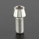 バイク用品 メンテナンスZETA ジータ Z-チタン テーパーキャップスクリュー M5 P0.8 12mmZT08-0512 4547836280108取寄品