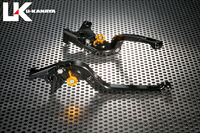 バイクパーツ ハンドルユーカナヤ レバーセット Rタイプ BK/SVHO009-084-0701 4550255637897CB1300SF 21-