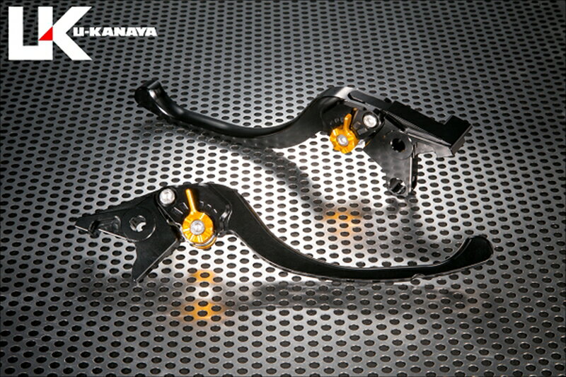 バイクパーツ ハンドルユーカナヤ レバーセット ツーリング BK/GN KA038-050-0801 4550255735128ELIMINATOR250SE/LX