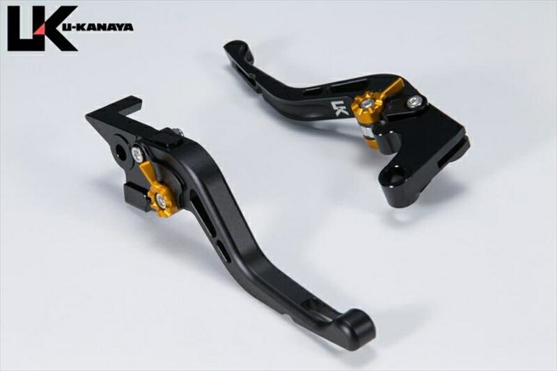 バイクパーツ ハンドルユーカナヤ レバーセット GPタイプ/ショート BK/BKSU018-021-0611 4550255738402(ツヤケシ) GSX-R1000 05-06