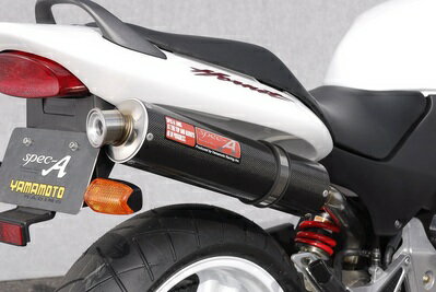 バイクパーツYAMAMOTOレーシング ヤマモト.R スリップオン/カーボンサイレンサー1ホンダシ HORNET25010253-01NCB 4521717000696