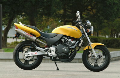 バイク用品 マフラーヤマモトレーシング ヤマモト.R スリップオン チタンサイレンサー2ホンダシ HORNET25010253-02NTN 4521717002393取寄品 セール