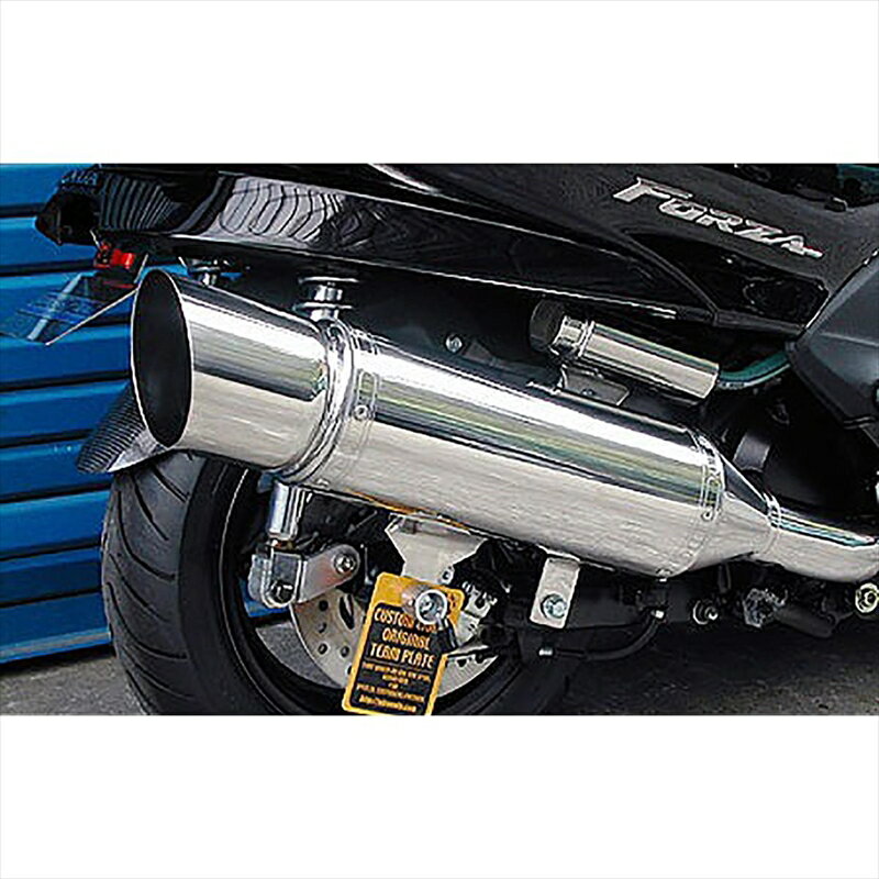 バイクパーツ マフラーウイルズウィン エクシードマフラー222-09-01 4547424650726FORZA(MF08)