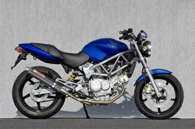 バイク用品 マフラーヤマモトレーシング ヤマモト.R ステン2-1 カーボンサイレンサー VTR250 -0810254-61SCB 4521717000733取寄品 セール