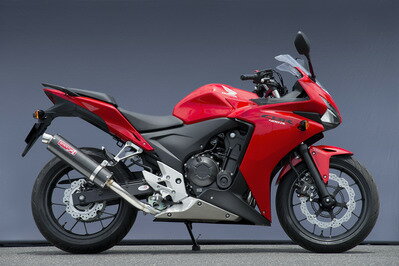 バイクパーツYAMAMOTOレーシング ヤマモト.R ステン スリップオン カーボンサイレンサー CBR400R 13-1510415-01NCB 4521717006292