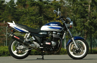 バイク用品 マフラーヤマモトレーシング ヤマモト.R チタン4-2-1 カーボンサイレンサー GSX1400 -0431400-21TCB 4521717200...