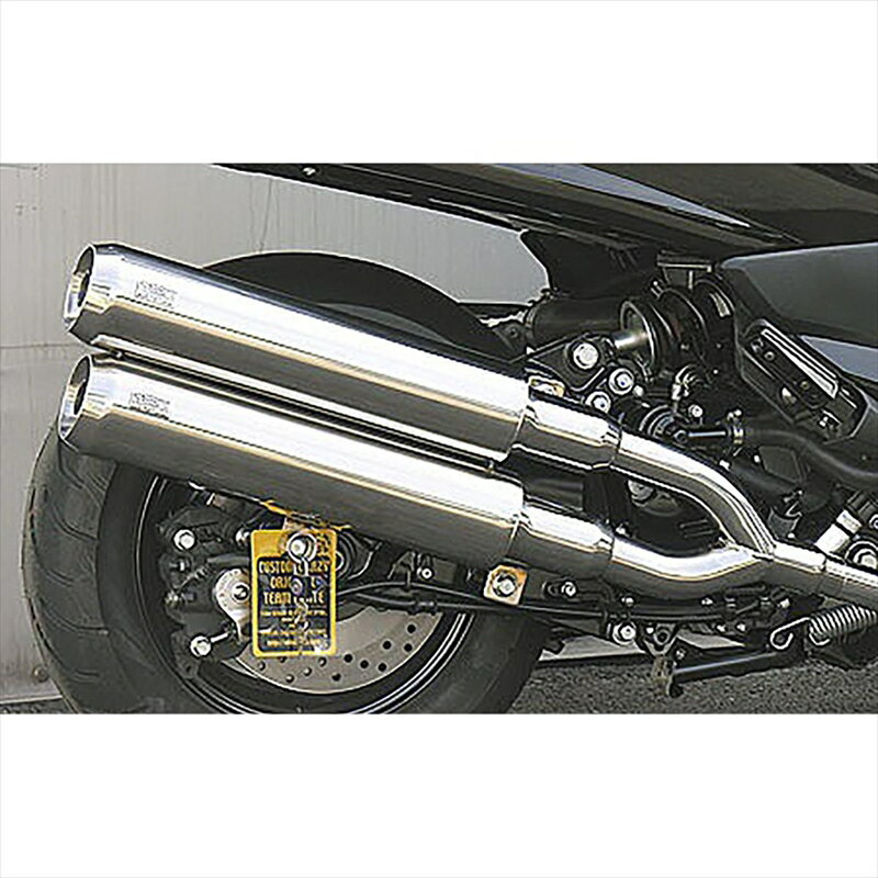 バイクパーツ マフラーウイルズウィン スタイリッシュツインマフラー/ジェット172-14-04 4547567450108MAJESTY250(4D9)