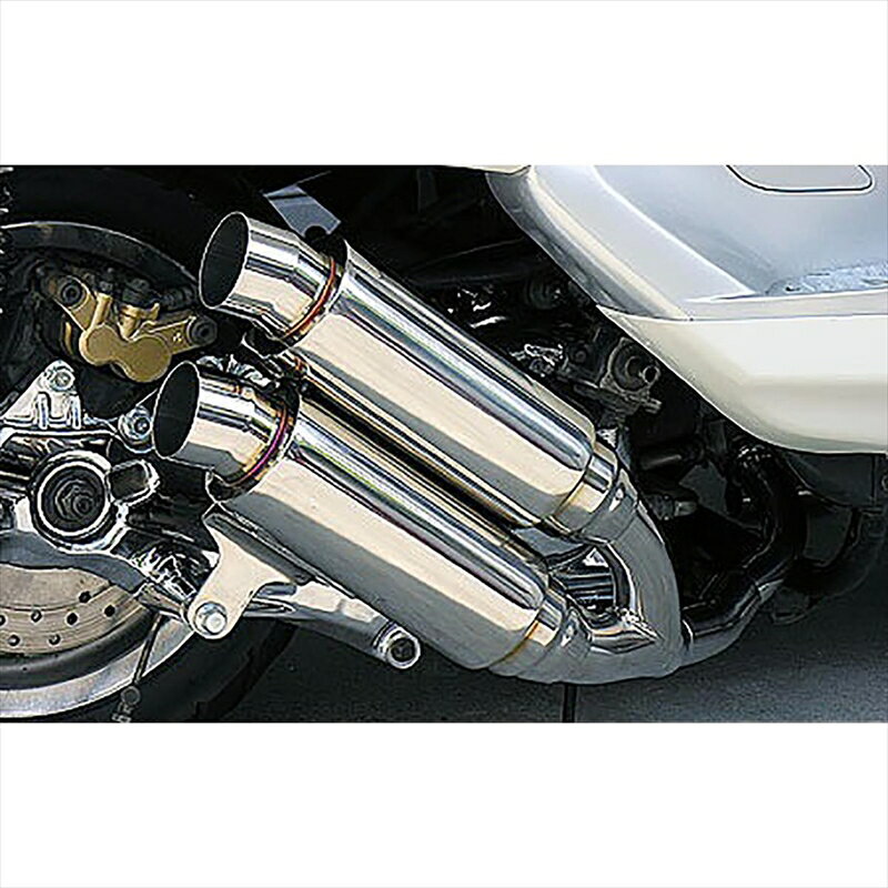 バイクパーツ マフラーウイルズウィン アトミックツインマフラー/スポーツ112-13-05 4547567450818MAJESTY250(5GM/SJ)