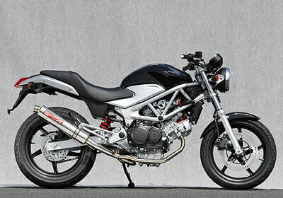 バイク用品 マフラーヤマモトレーシング ヤマモト.R ステン2-1 チタンサイレンサー JMCA VTR250 09-10260-61STC 4521717004694取寄品 セール