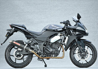 バイクパーツYAMAMOTOレーシング ヤマモト.R ステン2-1/カーボンサイレンサー DOWN NINJA250R 0840251-61SCC 4521717300628