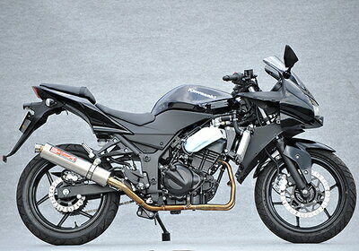 バイク用品 マフラーヤマモトレーシング ヤマモト.R ステン2-1 チタンサイレンサー DOWN NINJA250R 0840251-61STC 4521717300635取寄品 セール