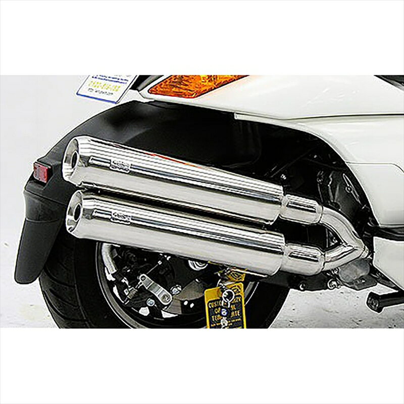 バイクパーツ マフラーウイルズウィン スタイリッシュツインマフラー/ジェット362-14-04 4547567884149GEMMA