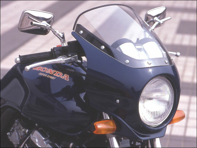 バイク用品 外装 カウルシックデザイン マスカロード CトランスパントRED クリア CB400SFCHIC DESIGN MQ02-CTRD 取寄品