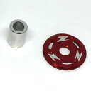 バイク用品 メンテナンスZETA ジータ タンクホールドワッシャー レッド RMZ250 450 RMX450ZZE88-3005 4547836069659