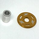 バイク用品 メンテナンスZETA ジータ タンクホールドワッシャー ゴールド RMZ250 450 RMX450ZZE88-3007 4547836069673