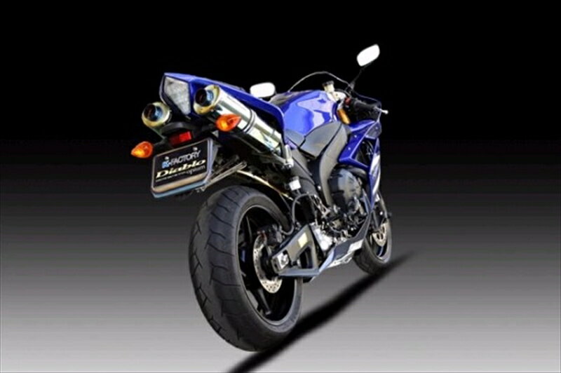 マフラー 3Dチタン/ディアブロオピウム オーバル YZF-R1 07-08338KDBZZBZ0000 4582215499238取寄品