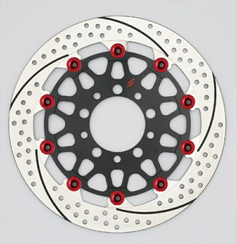 プレミアムR ホール＆スリット L φ310 GSXR1000 05-08 ピン:レッドEM231FL-RD 4589719012475取寄品