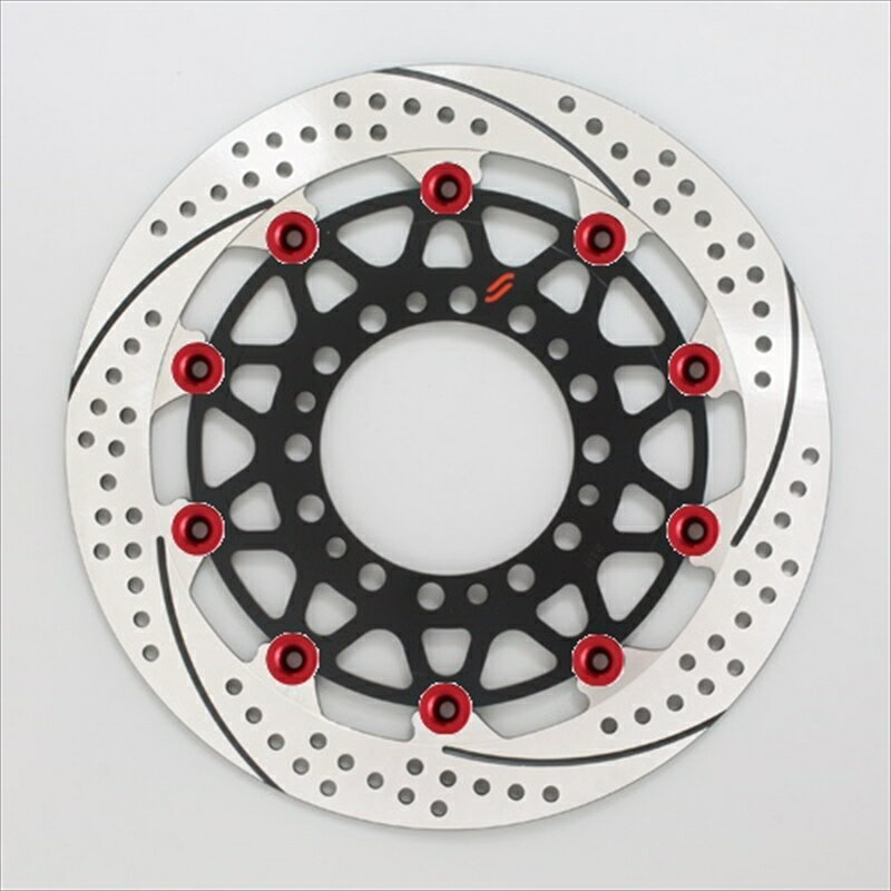 プレミアムR スリット＆ホール R GSX-R1000 09-16 φ310 ピン:レッドEM212FR-RD 4589719012680取寄品