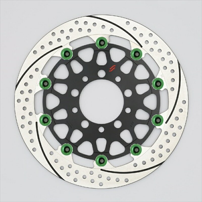プレミアムR スリット＆ホール L ZRX1200DAEG φ310 ピン:グリーンEM207FL-GR 4589719033630取寄品