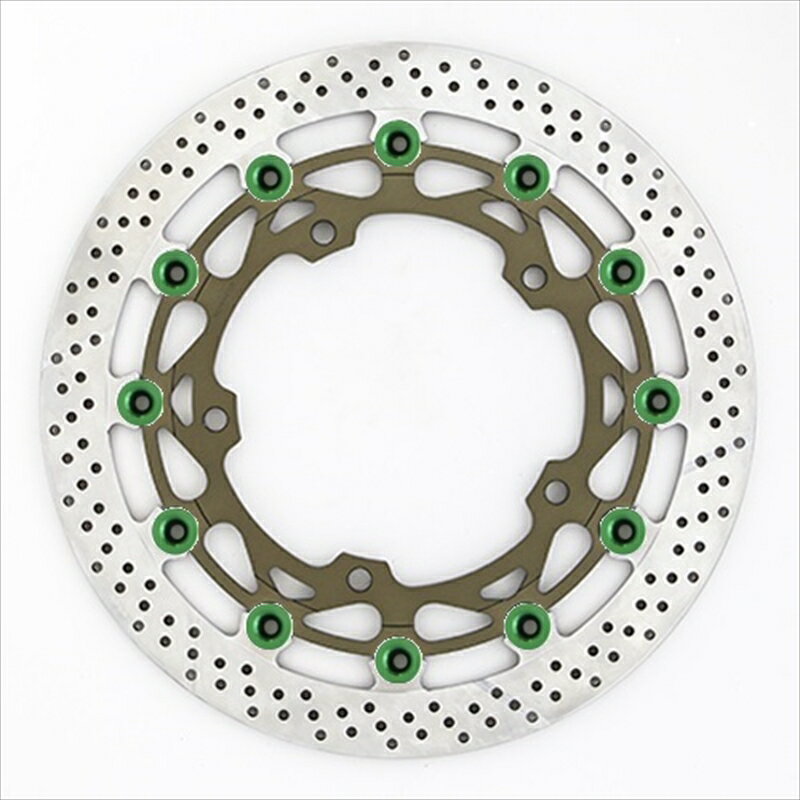 ワークスex R H2 φ330 ピン:グリーンWT024FR-GR 4589719037393取寄品