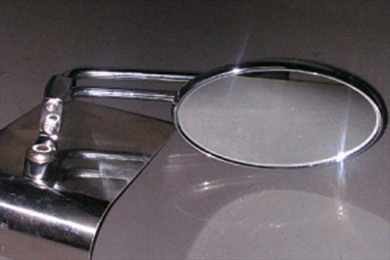 ハンドル ソリッドミラー オーバル M10 サユウキョウツウ9624 4945792396244取寄品