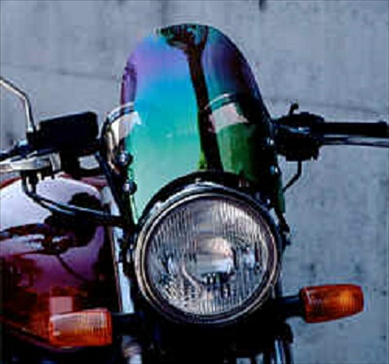 電装系 エアロメーターバイザー チタンカラーミラー CB400SF2327 4945792423278取寄品
