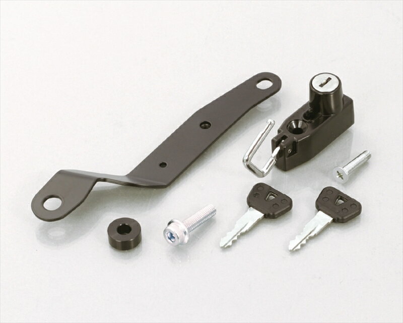 【5日前後で発送】 バイク用品 ヘルメットキタコ ヘルメットホルダー ブラック スーパーカブC125 JA48 80-564-13101 49908521207...