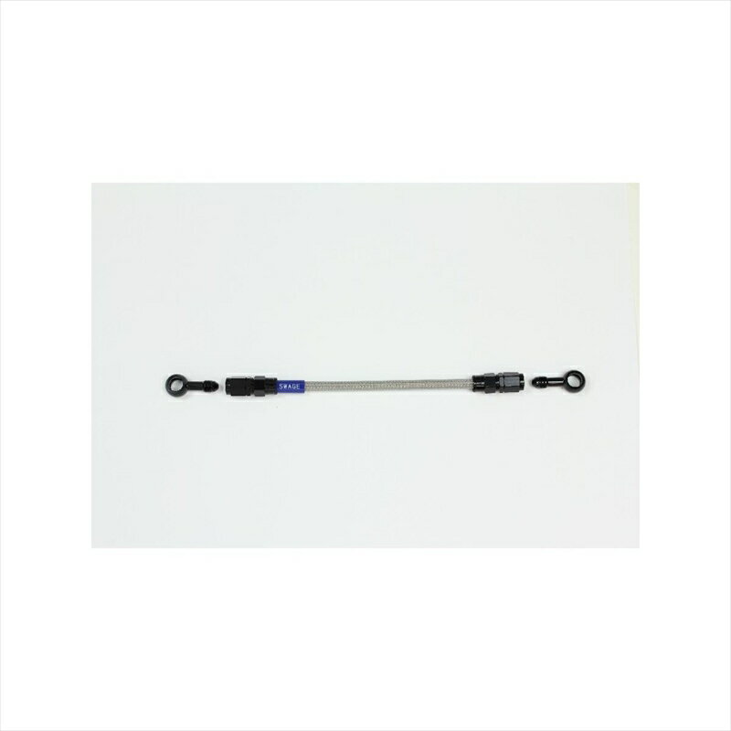 バイクパーツ スウェッジライン イージーオーダーホース BLK/クリアBAK-1111M-1400 4547567952541ST-ST 1400mm