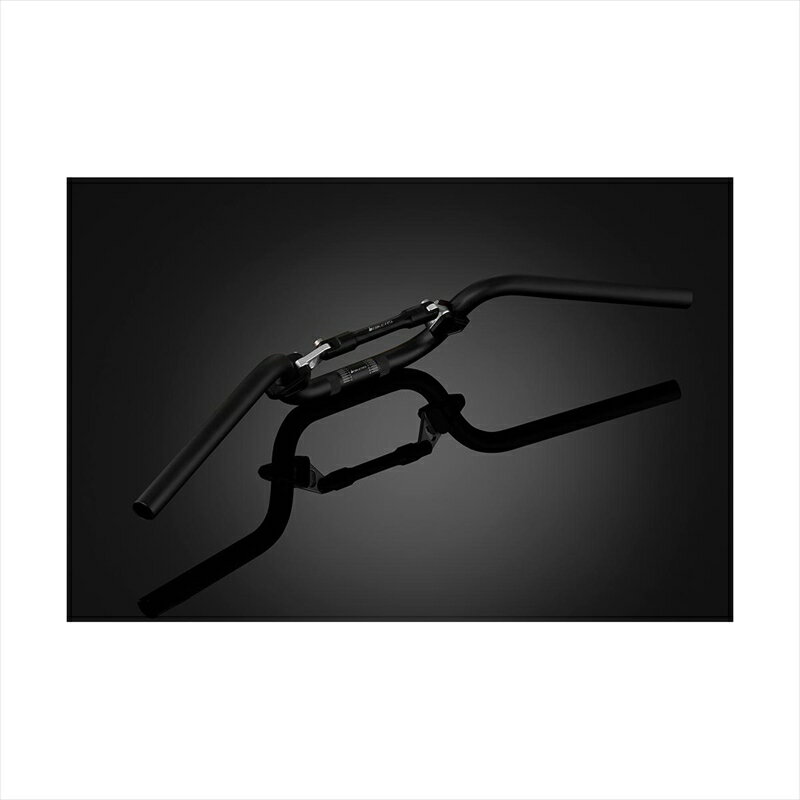 バイクパーツ ハンドルバイカーズ バーハンドル アルミ ブレース付き ブラックH0524-BLK 4550255640712PCX 12-23 PCX150 12-20 PCX160 21-23