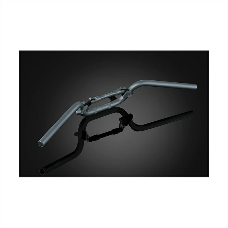 バイクパーツ ハンドルバイカーズ バーハンドル アルミ ブレース付き グレーH0524-GRY 4550255640743PCX 12-23 PCX150 12-20 PCX160 21-23
