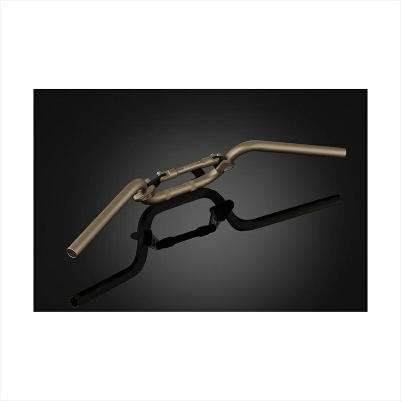 バイクパーツ ハンドルバイカーズ バーハンドル アルミ ブレース付き チタンH0524-TIN 4550255640811PCX 12-23 PCX150 12-20 PCX160 21-23