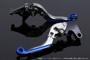 ハンドルエスエスケイ スピードラ アジャストレバー 可倒延長式 チタン/ブラック/ブルー GSX1300R隼 99-07 GSX1400 01-07SU0405...