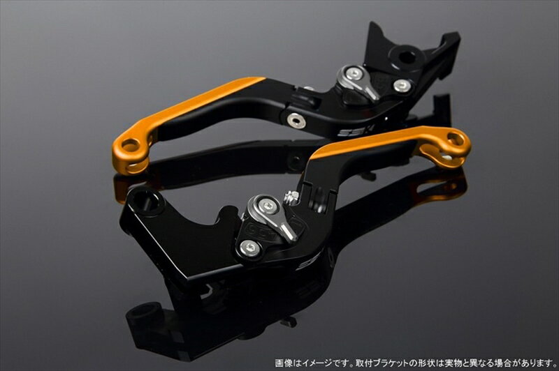 ハンドルエスエスケイ スピードラ アジャストレバー 可倒延長式 Mブラック/Mチタン/MゴールドZX-6R 07-17 ZX-10R 06-15LVGM027BK-TMGD 4580540606840取寄品