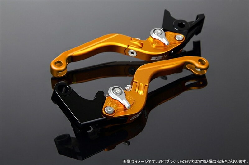 【5日前後で発送】 ハンドルエスエスケイ スピードラ アジャストレバー 可倒延長式 Mゴールド/Mシルバー/MゴールドZX-6R 07-17 ZX-10R 06-15LVGM027GD-SRGD 4580540607199取寄品